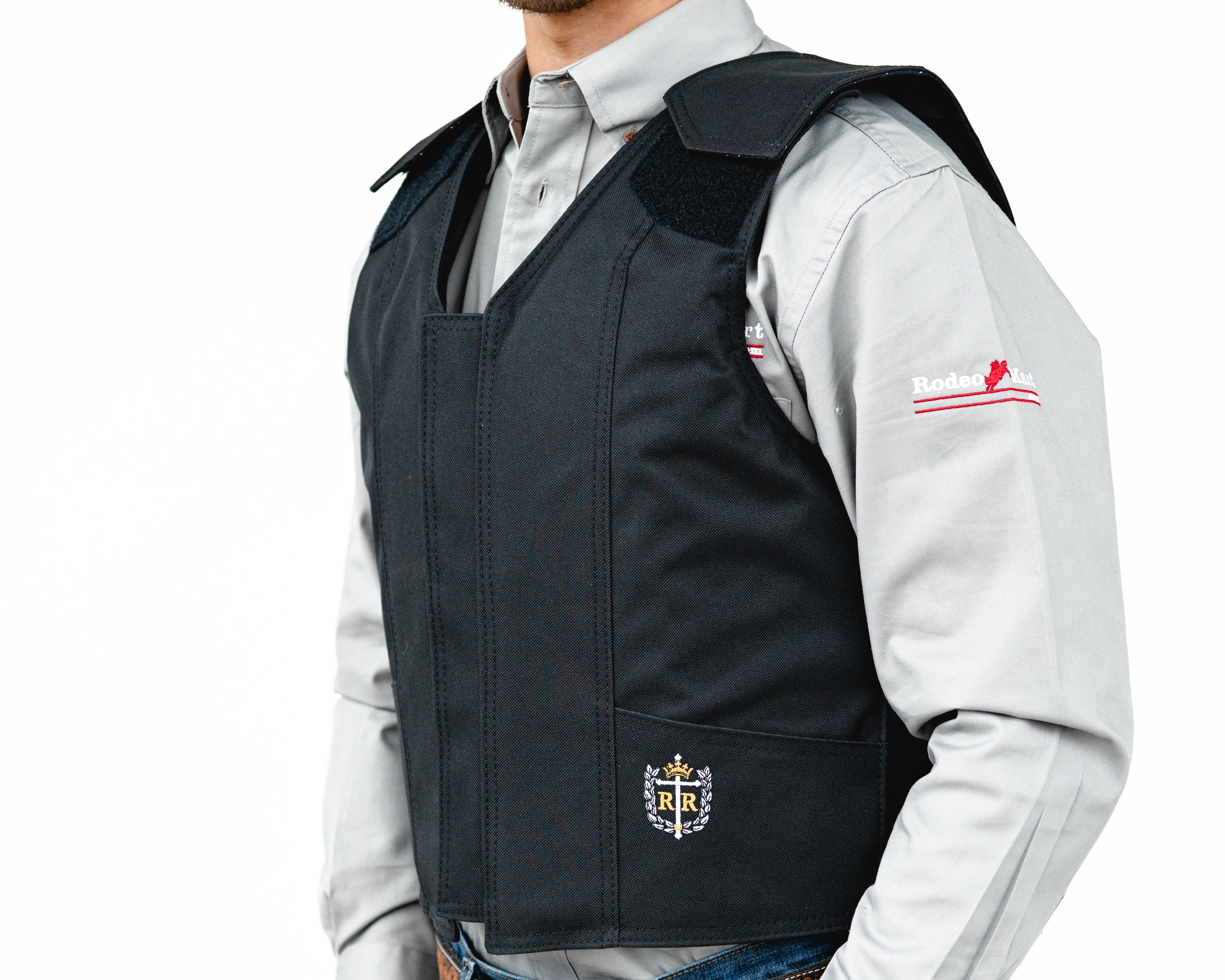 Ride Right 1200 Series Polyduck Bull Riding Vest – Rodeo Mart