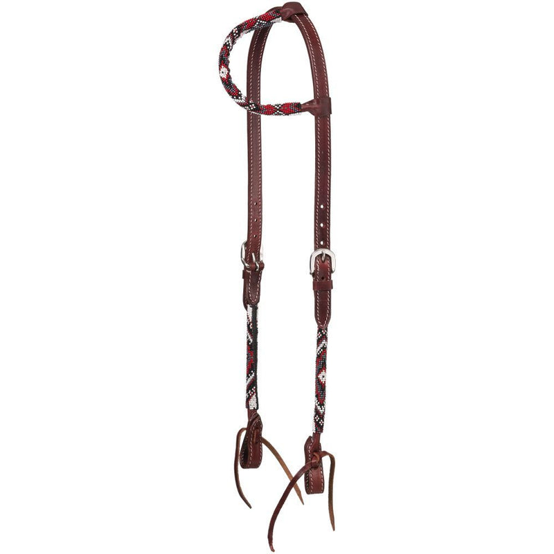 Load image into Gallery viewer, Royal King Beaded Diamond Single Ear Headstall
