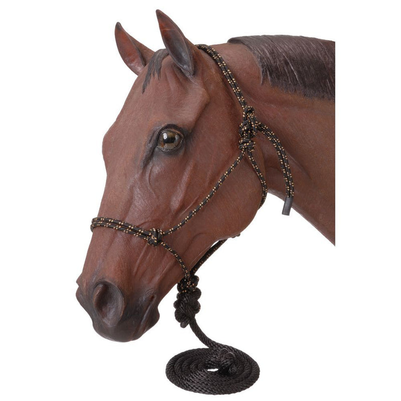 Load image into Gallery viewer, Tough1® Poly Rope Halter with Lead
