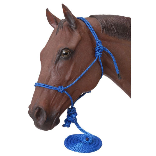 Tough1® Poly Rope Halter with Lead