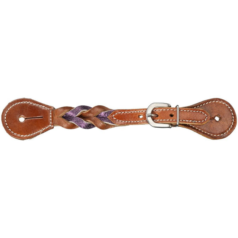 Load image into Gallery viewer, Royal King® Braided Leather Spur Straps
